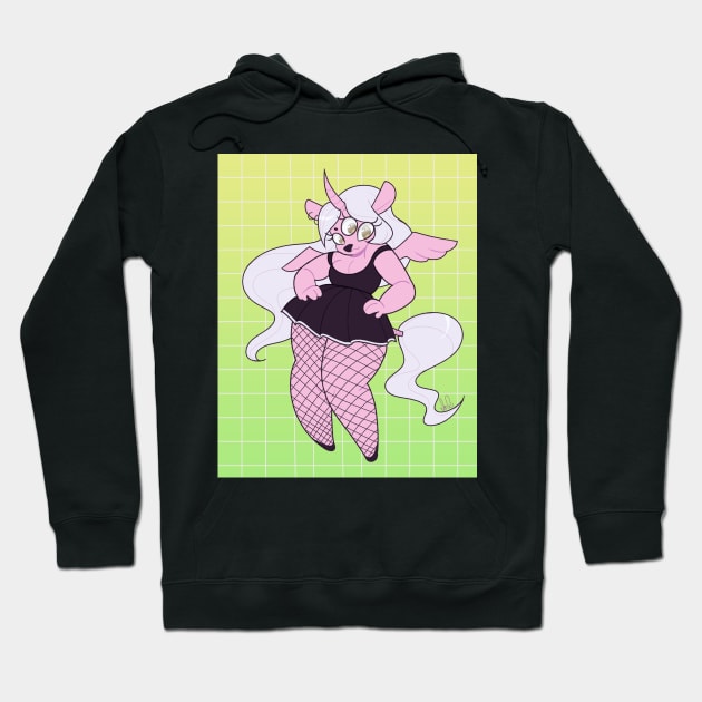 Alicorn Monster Girl Hoodie by Indy-Site